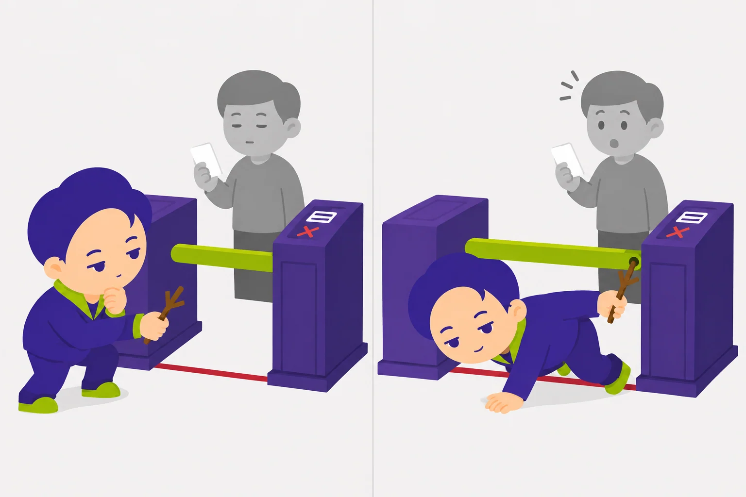 投机客 · 规则穿墙术人物演绎图