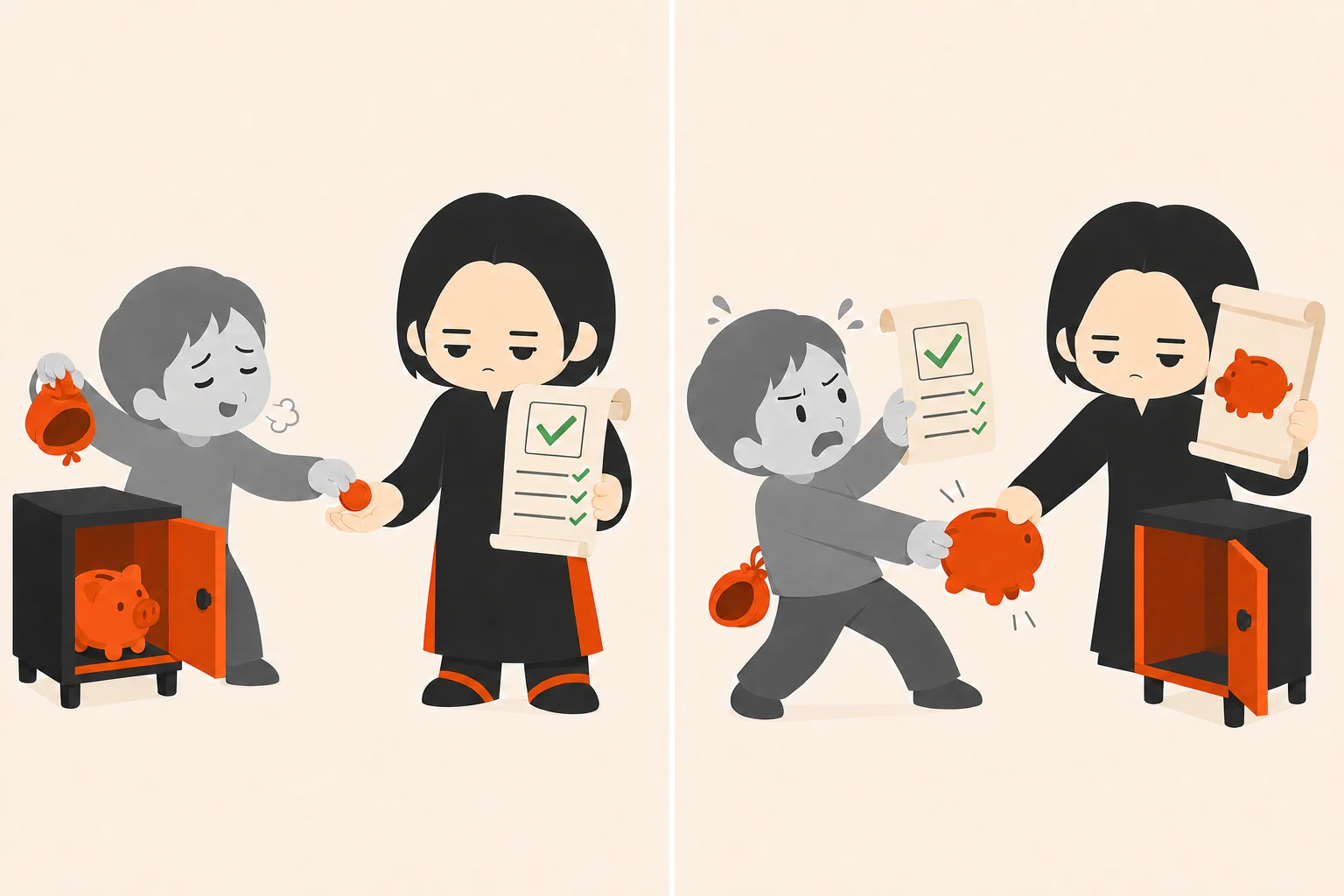 清算者 · 结案加页人物演绎图
